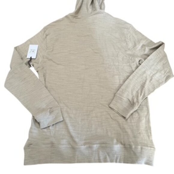 NEW Sperry Top Sider Hoodie Mens Size‎ Large Soft Touch Jersey Tan NWT - Picture 4 of 12